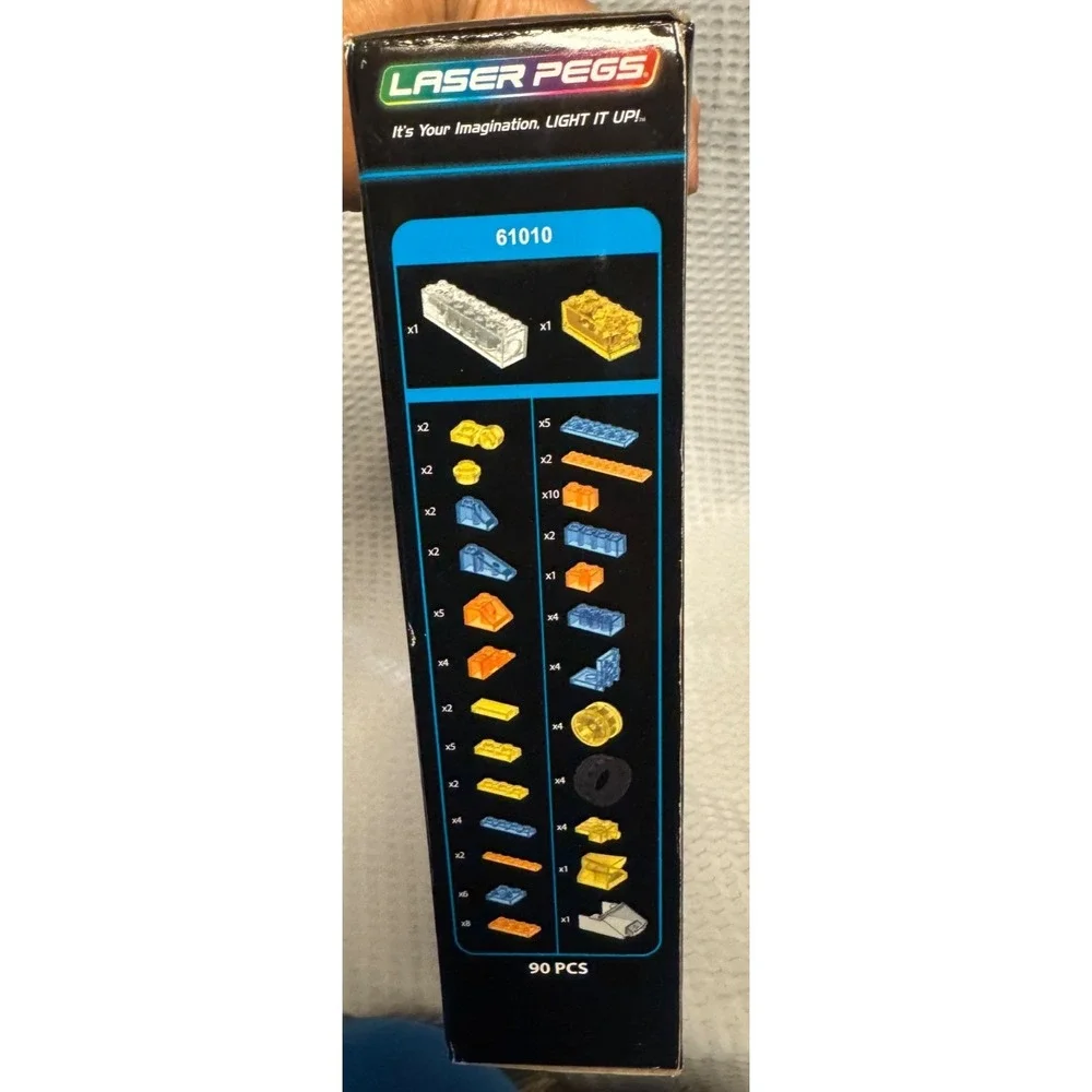 Laser Pegs Super Monster Truck 6-in-1 LED Lighted Building Set 61010 New Sealed